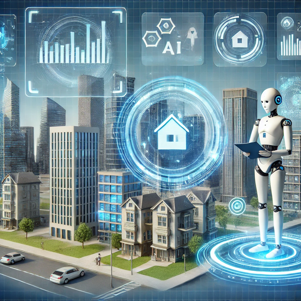 AI image generated for How Artificial Intelligence is Transforming the Real Estate Industry